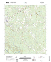 US Topo 7.5-minute map for Ludowici GA