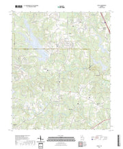 US Topo 7.5-minute map for Luella GA