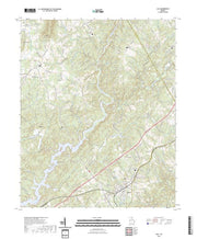 US Topo 7.5-minute map for Lula GA