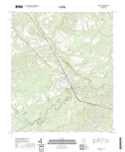 US Topo 7.5-minute map for Lumber City GA