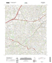 US Topo 7.5-minute map for Luxomni GA