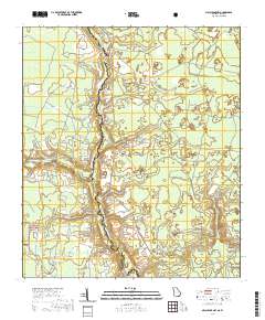 USGS US Topo 7.5-minute map for Macclenny NW GAFL 2020