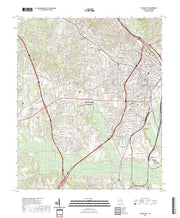 US Topo 7.5-minute map for Macon West GA