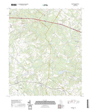 US Topo 7.5-minute map for Mansfield GA