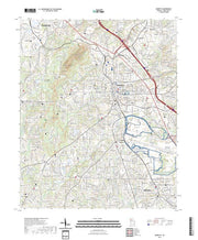 US Topo 7.5-minute map for Marietta GA