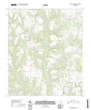 US Topo 7.5-minute map for Martins Crossroads GA