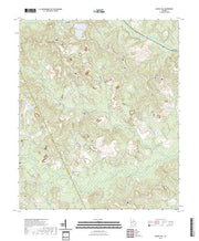 US Topo 7.5-minute map for Massey Hill GA