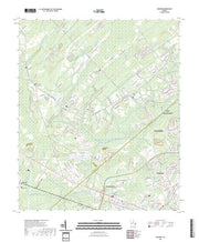 US Topo 7.5-minute map for Meldrim GA