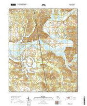 USGS US Topo 7.5-minute map for Melson GAAL 2020