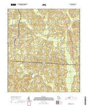 USGS US Topo 7.5-minute map for Metcalf GAFL 2020