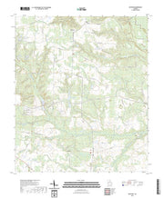 US Topo 7.5-minute map for Methvins GA