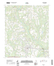 US Topo 7.5-minute map for Metter GA