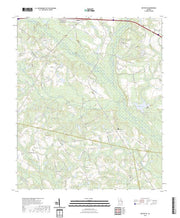 US Topo 7.5-minute map for Metter SE GA