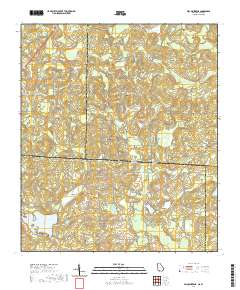 USGS US Topo 7.5-minute map for Miccosukee NE GAFL 2020