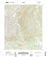 US Topo 7.5-minute map for Milledgeville GA