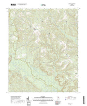 US Topo 7.5-minute map for Mitchell GA