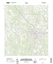 US Topo 7.5-minute map for Moultrie GA