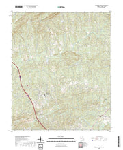 US Topo 7.5-minute map for Mulberry Grove GA