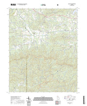 US Topo 7.5-minute map for Mulky Gap GA