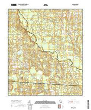 USGS US Topo 7.5-minute map for Nankin GAFL 2020