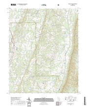 US Topo 7.5-minute map for Nickajack Gap GA