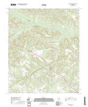 US Topo 7.5-minute map for Nicklesville GA