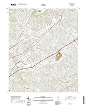 US Topo 7.5-minute map for Norcross GA