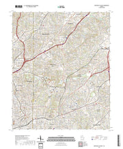 US Topo 7.5-minute map for Northeast Atlanta GA