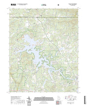 US Topo 7.5-minute map for Nottely Dam GANC