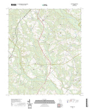 US Topo 7.5-minute map for Oak Park GA