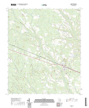 US Topo 7.5-minute map for Odum GA