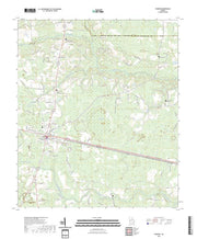 US Topo 7.5-minute map for Pearson GA