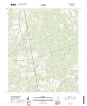 US Topo 7.5-minute map for Perkins GA