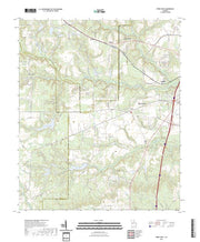 US Topo 7.5-minute map for Perry West GA