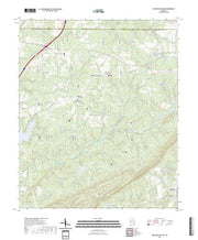 US Topo 7.5-minute map for Pine Mountain SW GA