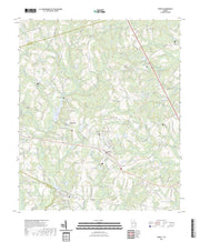 US Topo 7.5-minute map for Portal GA