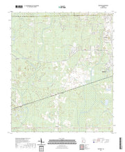 US Topo 7.5-minute map for Pretoria GA