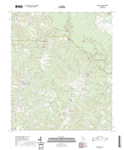 US Topo 7.5-minute map for Queensland GA