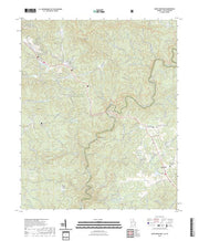 US Topo 7.5-minute map for Rainy Mountain GASC