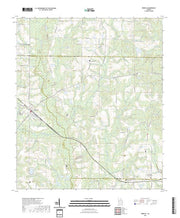 US Topo 7.5-minute map for Rebecca GA