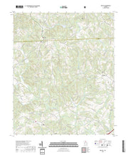 US Topo 7.5-minute map for Red Hill GA