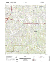 US Topo 7.5-minute map for Redan GA