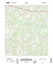 US Topo 7.5-minute map for Rentz GA