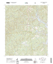 US Topo 7.5-minute map for Resseaus Crossroads GA