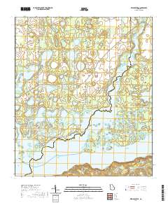 USGS US Topo 7.5-minute map for Reynoldsville GA 2020