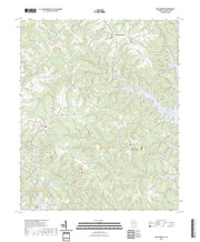 US Topo 7.5-minute map for Rock Branch GA