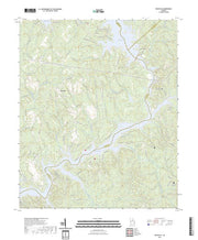 US Topo 7.5-minute map for Rockville GA