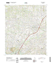 US Topo 7.5-minute map for Roswell GA