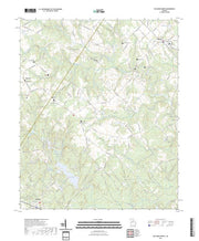 US Topo 7.5-minute map for Rutledge North GA