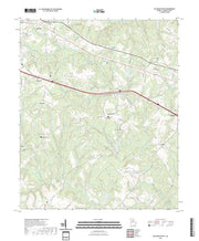 US Topo 7.5-minute map for Rutledge South GA